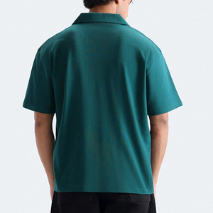 Polos Homme Tricotés Élégants Coupe Slim Été 2025, Polos Homme Grande Taille Hauts Tricotés Mode, Polos à Manches Courtes à Revers - Product Image 5