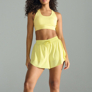 Pickleball Tank <b>Top</b> and Shorts Set Quick Dry Fabric Athletic Clothing for Women Pickleball Set Tank <b>Top</b> with High Waist Shorts - Product Image 2