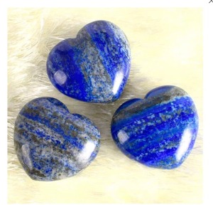 Figurine Cœur Gonflé en Lapis Lazuli Authentique Poli pour la Guérison du Chakra du Cœur, la Vibration Amoureuse et l'Élégance de la Maison (Vente en Gros) - Product Image 4