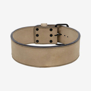 Heavy Duty Leather Powerlifting <b>Belt</b> Single Prong Secure Fit Gym Weightlifting <b>Belt</b> Reinforced Back Support Training <b>Belt</b> - Product Image 2
