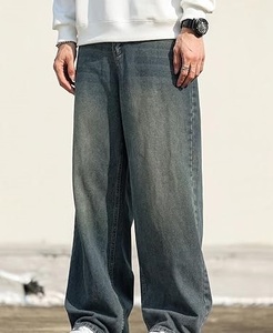 Pantalon décontracté ample pour homme, coupe évasée, avec cordon de serrage, léger et confortable, prix raisonnable, faible MOQ, très demandé - Product Image 4