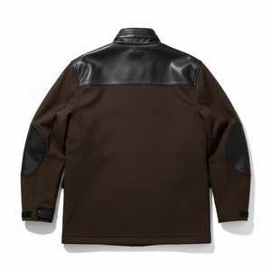 Veste de chasse isolée avec doublure polaire, coque imperméable, camouflage, équipement de terrain pour conditions météorologiques difficiles, personnalisable - Product Image 3