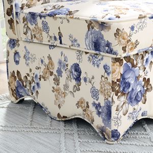 Sedia da Pranzo Singola in Flanella con Seduta e Schienale Morbidi Senza Braccioli, Cuscino Abbinato per Supporto Lombare - Product Image 6