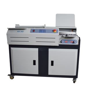 Encuadernadora <span class=keywords><strong>de</strong></span> Libros Inteligente A4-H3 con Control PLC y Frecuencia Variable, Máquina <span class=keywords><strong>de</strong></span> Encuadernación con Pegamento Perfecto y Encolado Lateral - Product Image 2