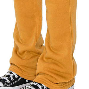 Pantalones Casuales para Hombre, Pantalones Deportivos Acampanados Lavados, Cintura con Cordón Ajustable, Logotipo Personalizado, Tela de Lona Transpirable y Ligera, OEM - Product Image 5