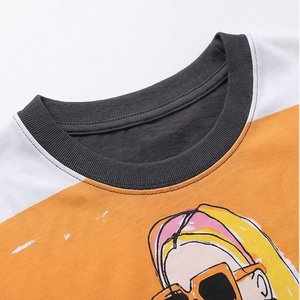 Camiseta informal de verano para mujer, cuello redondo, manga corta, holgada, transpirable, con estampado de diseño femenino, moderna, suave y cómoda - Product Image 4