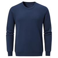 Sudadera Personalizada con Cuello Redondo Unisex, de Algodón y Felpa para Invierno, OEM ODM, Marca Privada, Ropa Casual Urbana, Antiarrugas y Transpirable