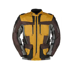 Veste de moto en Cordura pour homme, dernière mode, professionnelle, coupe-vent, personnalisable avec logo, pour la course et la conduite. - Product Image 6