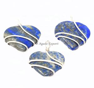 Pierre Semi-Précieuse Artisanat Agate Gemme Feng Shui Amour Sculpté Gravé Pendentifs Wrap - Product Image 2