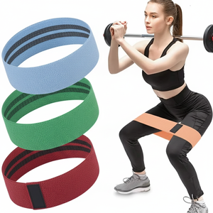 Bandas Elásticas Antideslizantes para Cadera, Bandas de Resistencia para Ejercicios de Piernas y Glúteos - Product Image 5