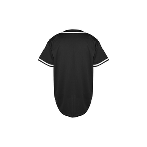 Camiseta de Béisbol Blanca al por Mayor, Estilo Urbano, de Alta Calidad, Hip Hop, Lisa, Negra, Personalizable con Etiqueta de Marca - Product Image 5