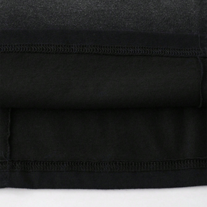 T-shirt unisexe personnalisé à col rond brodé de strass, 100 % coton de haute qualité 220 g, coupe ample oversize, manches courtes, été - Product Image 2