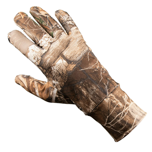Outdoor Tactical Leather Hunting Gloves Reinforced Palm Grip Adjustable Wrist Support for Archery Shooting Training Hunting - Product Image 5