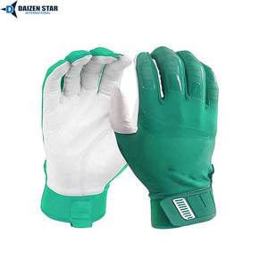 Guantes de Bateo de Béisbol de Cuero/Cuero Sintético, Color/Talla Personalizables, Ligeros, Cómodos, de Alta Calidad, con Gancho de Entrenamiento - Product Image 4