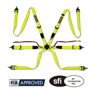 Arnés de Competición FIA 8853 2016 TBRACING, Suministro de Fábrica OEM, Diseño de Hebilla Integrada y Comodidad con Presión Reducida - Product Image 2