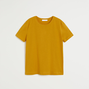 Best Selling Women T-shirts Plaid Solid Streetewear Style Quickdry Breathable Customized Logo Printing Comfortable OEM 100% - Product Image 5