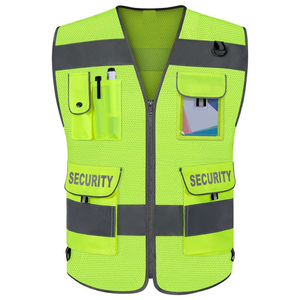 Gilet de sécurité réfléchissant imperméable de classe 1 ANSI à prix abordable, logo personnalisé, vente en gros OEM/ODM - Product Image 1