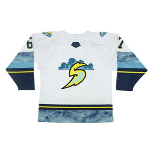 Maillots de hockey sur glace réversibles à séchage rapide pour hommes, respirants, pour entraînement d'équipe, meilleur prix, sublimation - Product Image 1