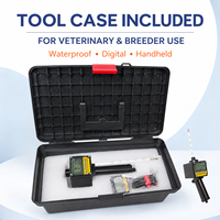 Détecteur d'ovulation numérique entièrement automatique et étanche pour chiens, outil portable pour testeur d'œstrus canin, idéal pour les éleveurs vétérinaires