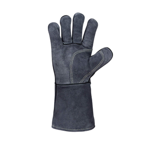 ถุงมือเชื่อมหนังวัวพรีเมียม ถุงมือนิรภัยขายดี ราคาถูก ขายส่ง มีสีให้เลือกหลากหลาย - Product Image 5