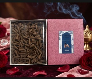 Pink Velvet Backflow <b>Cone</b> <b>Incense</b> Sticks Organic Natural Eco-Friendly Aromatherapy Long-Lasting for Home Spa Yoga Boxes - Product Image 2