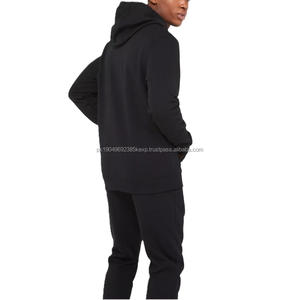 Sweats à capuche surdimensionnés en coton 100% lourd personnalisés pour hommes, style décontracté, taille plus, collection d'hiver - Product Image 4