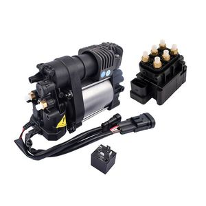2011-2016 for Hyundai Equus 5.0L V8 GAS DOHC Air Suspension Compressor + Solenoid Valve Block Set 55881 3M000 - Product Image 3