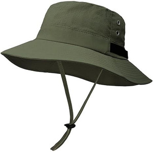 Chapeau Bob en Maille Respirante Personnalisable avec Sangle de Menton Réglable Unisexe pour Extérieur Printemps-Été Couleur Unie Décontracté pour Adulte - Product Image 3