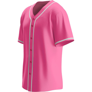 Camiseta de Béisbol Termoactiva Unisex, Cambia de Color, Personalizable, Transpirable, con Botones al Frente, Manga Corta - Product Image 1