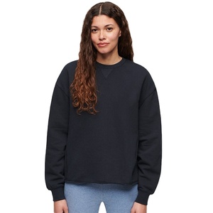 Nouveau design – Sweat-shirts pour femme en maille tricotée, coupe ajustée, épaules tombantes, couleur personnalisable, épais, élégants et de haute qualité - Product Image 2