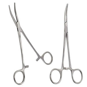 Manual Dressing Forceps Curved Straight Customized Size Reusable High-quality Stainless Steel <b>Grip</b> Surgical General Class I 1 - Product Image 3