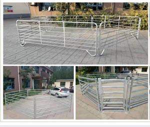 Clôture pour bétail en acier au carbone avec finition thermolaquée, hauteur de 6 pieds pour la sécurité - Product Image 2