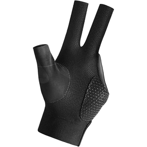 Gant de billard unisexe en PU à demi-doigts pour droitier, toutes saisons, à enfiler, prix de gros, gants de billard personnalisés, design sur mesure - Product Image 6