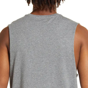 Débardeur sans manches en Spandex uni pour homme, col rond, décontracté, respirant, tricoté, coupe ajustée - Product Image 5
