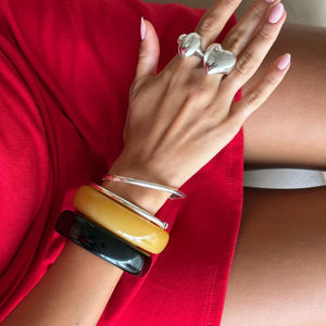 Colorful <b>Resin</b> Bangles For Women Modern Fashion Style Handmade <b>Resin</b> Bracelet For Women Daily Wear Jewelry - Product Image 1