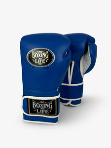 ถุงมือชกมวย MMA แบบมืออาชีพ No Boxing No Life สไตล์เม็กซิกัน แบบติดตีนตุ๊กแก ปิดนิ้วเต็มรูปแบบ สำหรับทุกเพศ ทำจากหนังแท้ กันลื่น ระบายความชื้นได้ดี - Product Image 1