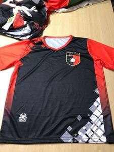 Customizable Name/Number Men's <b>Soccer</b> Jersey Heat-Transfer Printed 100% Polyester Quick Dry Short Sleeve - Product Image 1