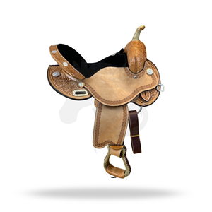 อานม้าสำหรับแข่งบาร์เรลเรซซิ่ง อานม้าขี่ม้า อุปกรณ์ขี่ม้า - Product Image 1