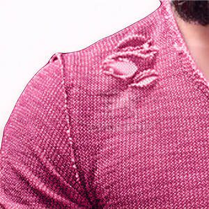 Nouveauté - Vente directe d'usine - T-shirt homme effet vieilli - Design personnalisé - Vente en ligne - T-shirt homme effet vieilli - Product Image 4