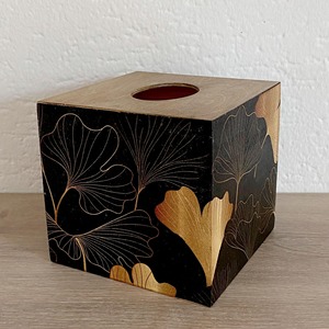 Boîte à mouchoirs en bois imprimée d'inspiration Zen, boîte à mouchoirs en bois apaisante pour la décoration de spa et de bien-être, accessoire de vente en gros - Product Image 6