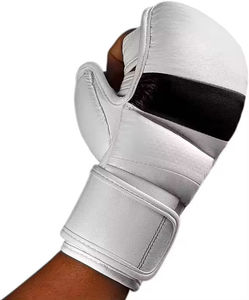 Guantes de Combate MMA de Alta Calidad en Color Negro, Guantes de Lucha MMA con Logotipo Personalizado, Guantes Profesionales de MMA, Fábrica OEM ODM - Product Image 6