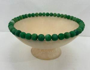 Vajilla de Resina Acrílica Clásica Hecha a Mano, Diseño Personalizado, Forma Ovalada, Tazón para Frutas y Ensaladas Frías, Textura de Mármol, Regalos Empresariales - Product Image 1