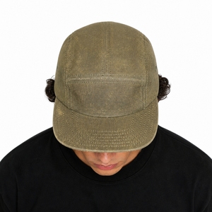 Unisex Premium Cotton <b>Flat</b> Top Camp <b>Cap</b> Casual Streetwear Comfortable Wear Soft Fabric Lightweight <b>Design</b> Adjustable Fit <b>Cap</b> - Product Image 4