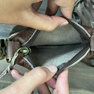 Riñonera de cuero para montar en motocicleta con herramientas manuales, riñonera de estilo occidental para mujer, piedra turquesa para riñoneras, teléfonos móviles - Product Image 6