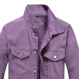 Chaqueta vaquera informal de invierno para hombre, de la mejor calidad, 100% algodón, recién llegada, de buena calidad, 100% algodón. - Product Image 3