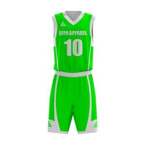 Custom Mesh Basketball Jersey Uniform Set Breathable <b>Athletic</b> Apparel Private Label Wholesale Manufacturing Partner - Product Image 1
