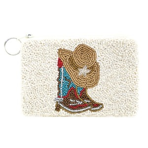 Bolso de mano de lujo unisex con cuentas bordadas a mano, diseño de abeja, para fiesta, monedero, bolso de declaración - Product Image 4