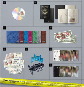 ENHYPEN Jungwon 7º Mini Álbum (Versión SIN VANISH FUGITIVES) CD Oficial de KPOP Música Pop Coreana para Todas las Edades Modelo Bluewave-40 - Product Image 5