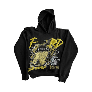 Sweat à capuche zippé vintage pour homme, en molleton épais, respirant, personnalisé, coupe oversize, en tissu éponge français, lavé et écologique, pour l'automne - Product Image 2