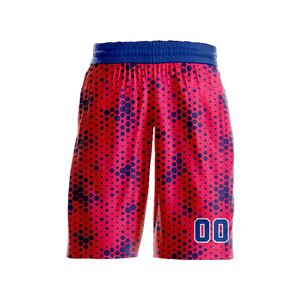 Ensemble de maillots de baseball personnalisés sublimés, col en V, sans manches, imprimé géométrique, tissu respirant en maille extensible dans quatre directions, anti-humidité - Product Image 4